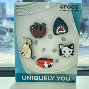 CROCS JIBBITZ CHARM - ANIMAL LOVER 5 PACK SET